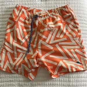 Tommy Bahama orange and white swimsuit, men’s size large